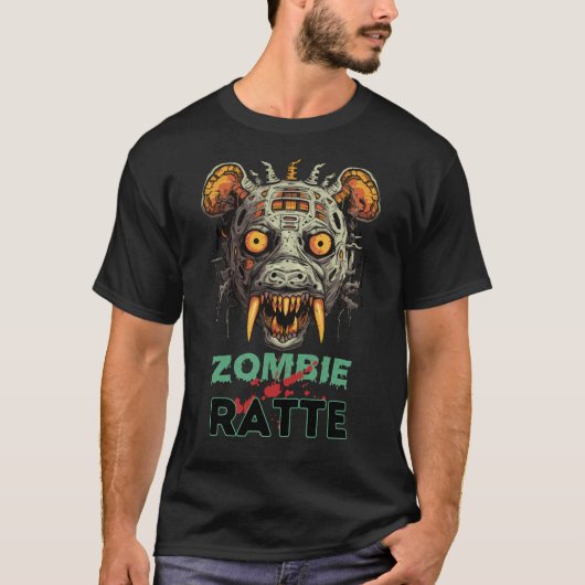 Zombie Ratte T-Shirt (Vorderseite)
