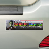 Zombie Reagan Autoaufkleber (Auf Auto)