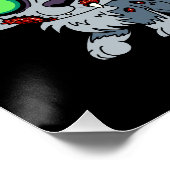 Zombie Red Riding Hood Poster (Ecke)