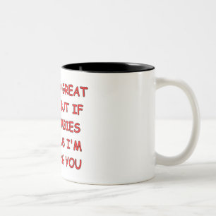 Zombie-Reise Zweifarbige Tasse