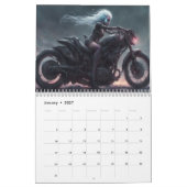Zombie-Reiter-Kunstkalender Kalender (Jan 2027)