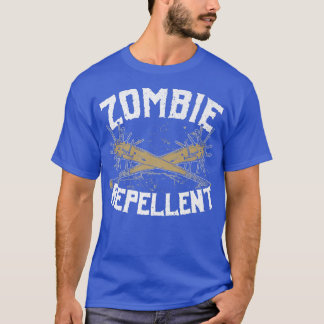 Zombie Repellent Happy Halloween Trick oder Behand T-Shirt