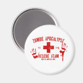 Zombie Rescue Team.png Magnet (Vorderseite/Rückseite)