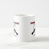 Zombie Response Funny Mug Spaß Kaffeetasse (Mittel)