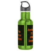 Zombie Response Tactical Trinkflasche (Rückseite)
