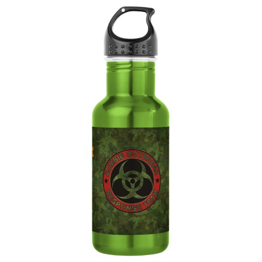 Zombie Response Tactical Trinkflasche (Vorderseite)