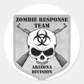 Zombie Response Team: Abteilung Arizona Runder Aufkleber
