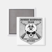 Zombie Response Team: Abteilung Fort Lauderdale Magnet (Vorderseite/Rückseite)