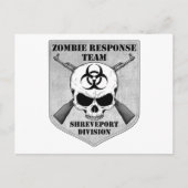 Zombie Response-Team: Abteilung "Handel" Einladungspostkarte (Vorderseite)