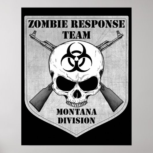 Zombie Response Team: Abteilung Montana Poster (Vorne)