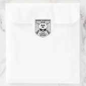 Zombie Response Team: Abteilung Nebraska Runder Aufkleber (Tasche)