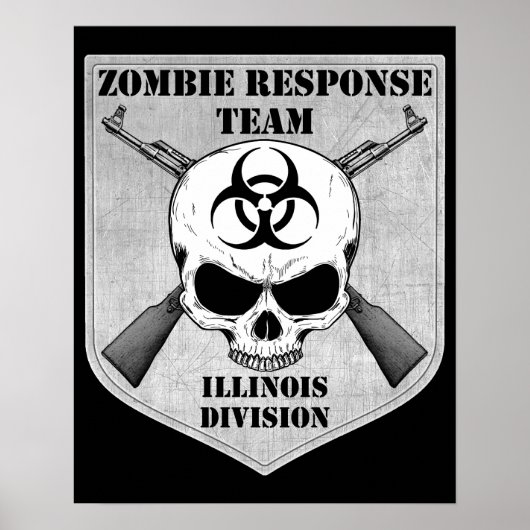Zombie Response Team: Division Illinois Poster (Vorne)