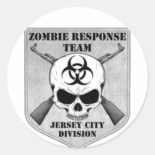 Zombie Response Team: Jersey City Division Runder Aufkleber