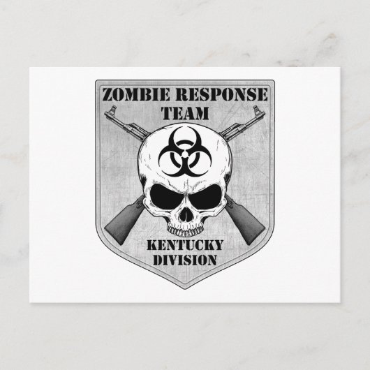 Zombie Response Team: Kentucky Division Postkarte (Vorderseite)