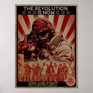 Zombie-Revolutions-Plakat - ZETA Poster