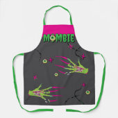 Zombie Rippin’ Eyeball Poppin’ Funky Funny Mombie Schürze (Vorderseite)