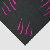 Zombie Rips Fun Funky Funny Seidenpapier (Ausschnitt)