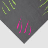 Zombie Rips Fun Funky Funny Seidenpapier (Ausschnitt)