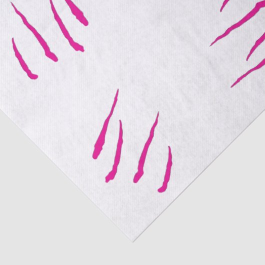 Zombie Rips Fun Funky Funny Seidenpapier (Ausschnitt)