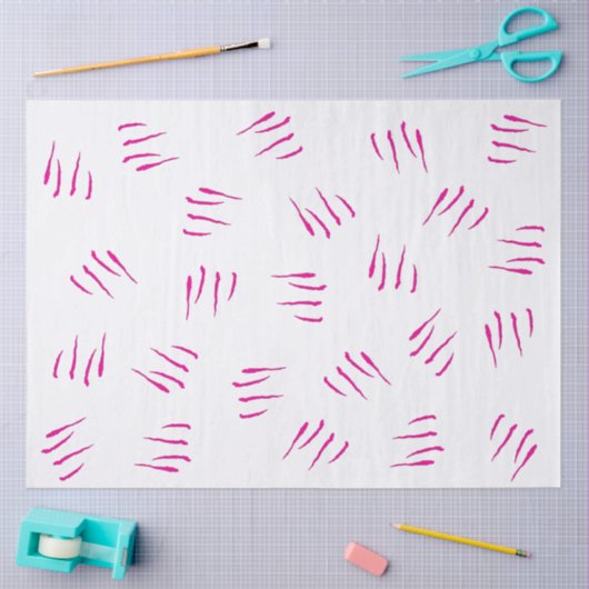 Zombie Rips Fun Funky Funny Seidenpapier (Basteln)