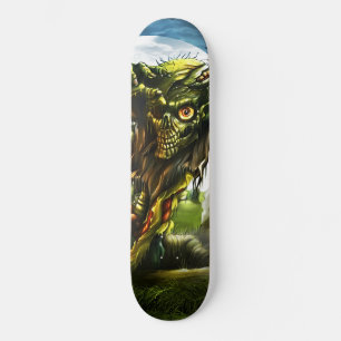 Zombie Rising Full Moon Friedhof Skateboard