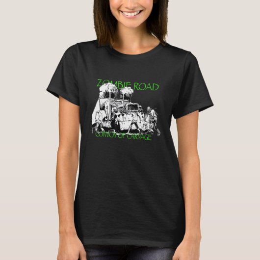 Zombie Road Convoy of Carnage T-Shirt (Vorderseite)