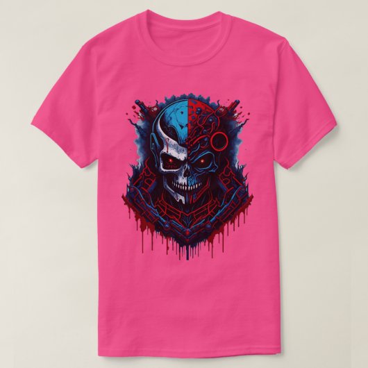 Zombie Robot 1 T-Shirt (Design vorne)