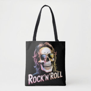 Zombie-Rocker Rock'n'Roll-Schädel Tasche