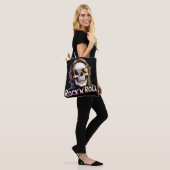 Zombie-Rocker Rock'n'Roll-Schädel Tasche (Am Model)