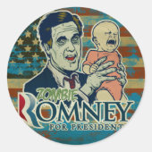 Zombie Romney Sticker Set (Vorderseite)