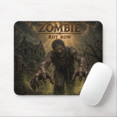 Zombie Rot Row Dark Realism Mousepad (Mit Mouse)