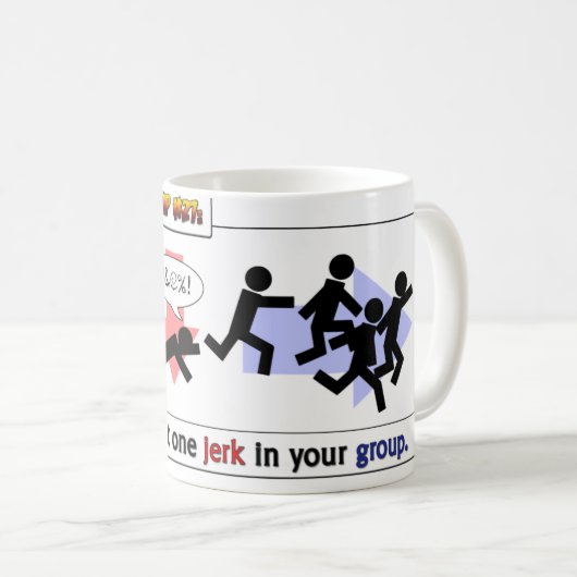 Zombie-Ruck-Reise-Tassen Kaffeetasse (VorderseiteRechts)