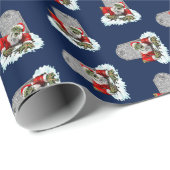 Zombie-Sankt-Aufstiegs-Weihnachten Geschenkpapier (Rolleneckpunkt)