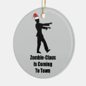 Zombie Sankt Keramikornament (Links)