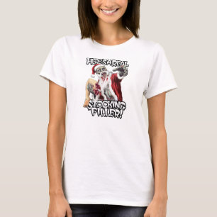 Zombie-Sankt-WeihnachtsHorror T-Shirt