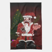 Zombie Santa Handtuch (Vertikal)