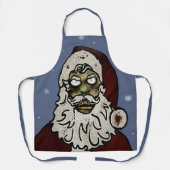 Zombie Santa Schürze (Vorderseite)