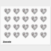 Zombie Save the Date Wedding Stickers (Blatt)