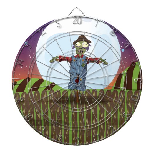 Zombie Scarecrow Dartscheibe (vorne)
