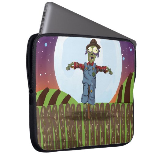 Zombie Scarecrow Laptopschutzhülle (Vorne Rechts)