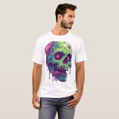 Zombie-Schädel-Apokalypse T-Shirt (Vorne ganz)