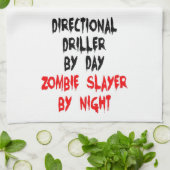 Zombie-Schieber-Regalbohrer Küchentuch (Gefaltet)