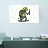 Zombie-Schildkröte Banner (Messeveranstaltung)