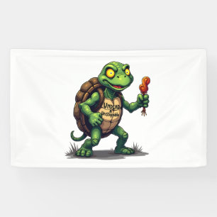 Zombie-Schildkröte Banner