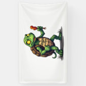 Zombie-Schildkröte Banner (Vertikal)