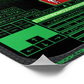 Zombie-Schlachtfeldmanagementsystem Poster (Ecke)