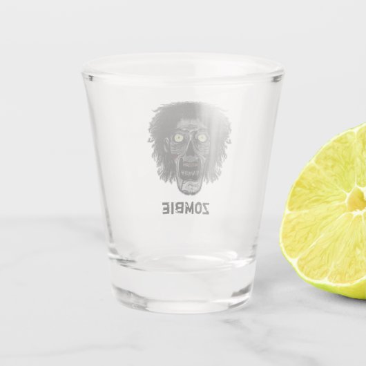Zombie Schnapsglas (Rückseite)