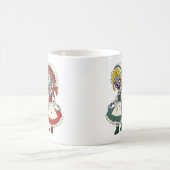 Zombie Schneewittchen und Rosenrot Kaffeetasse (Mittel)