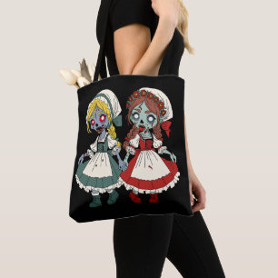 Zombie Schneewittchen und Rosenrot Tasche