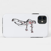 Zombie-Schriftart iphone Fall Case-Mate iPhone Hülle (Rückseite (Horizontal))